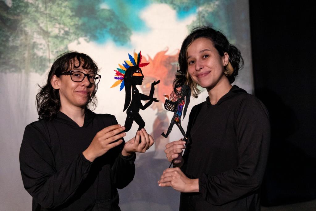 Imagem de “Sonhos da Mata” celebra culturas indígenas com teatro de sombras em São João da Boa Vista
