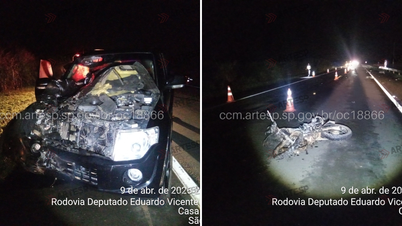 Imagem de Casal de Aguaí morre em colisão frontal na SP-350 entre Itobi e Casa Branca