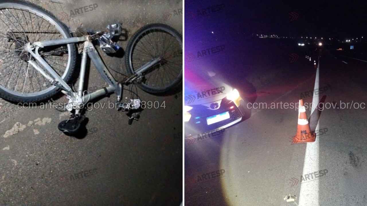 Imagem de Conscientização: Ciclista é vítima de atropelamento na SP-340; motorista foge sem prestar socorro