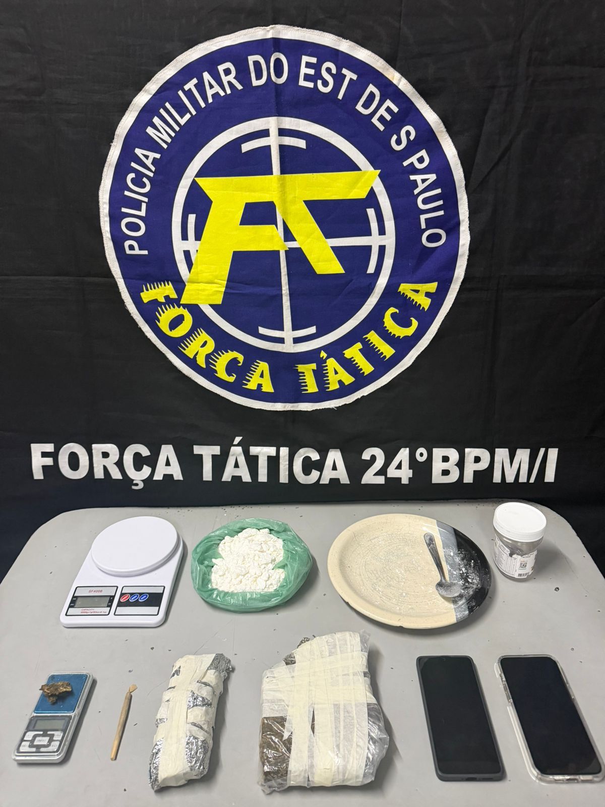 Imagem de Força Tática prende suspeito de delivery do tráfico em São João da Boa Vista