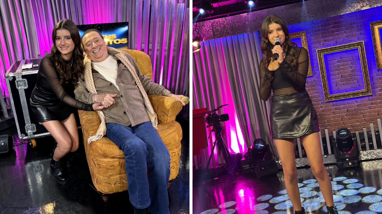 Imagem de Bia Matizonkas leva o nome de São João da Boa Vista ao palco do Raul Gil e conquista elogios