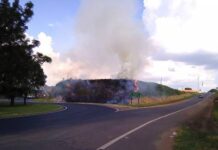 Risco de incêndios aumenta até quarta-feira e Renovias reforça alerta aos motoristas