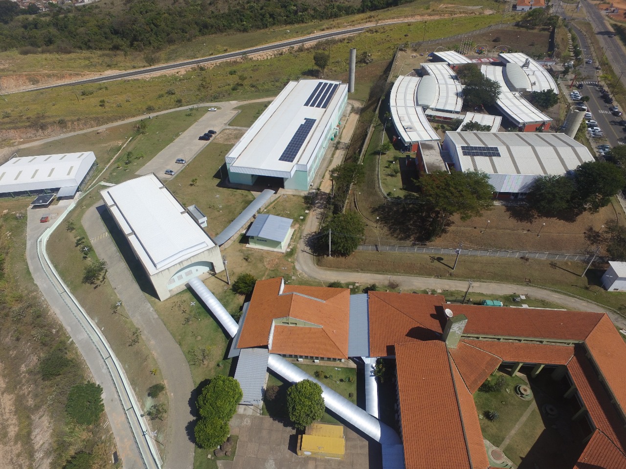 Outra vista aérea do IFSP de São João da Boa Vista